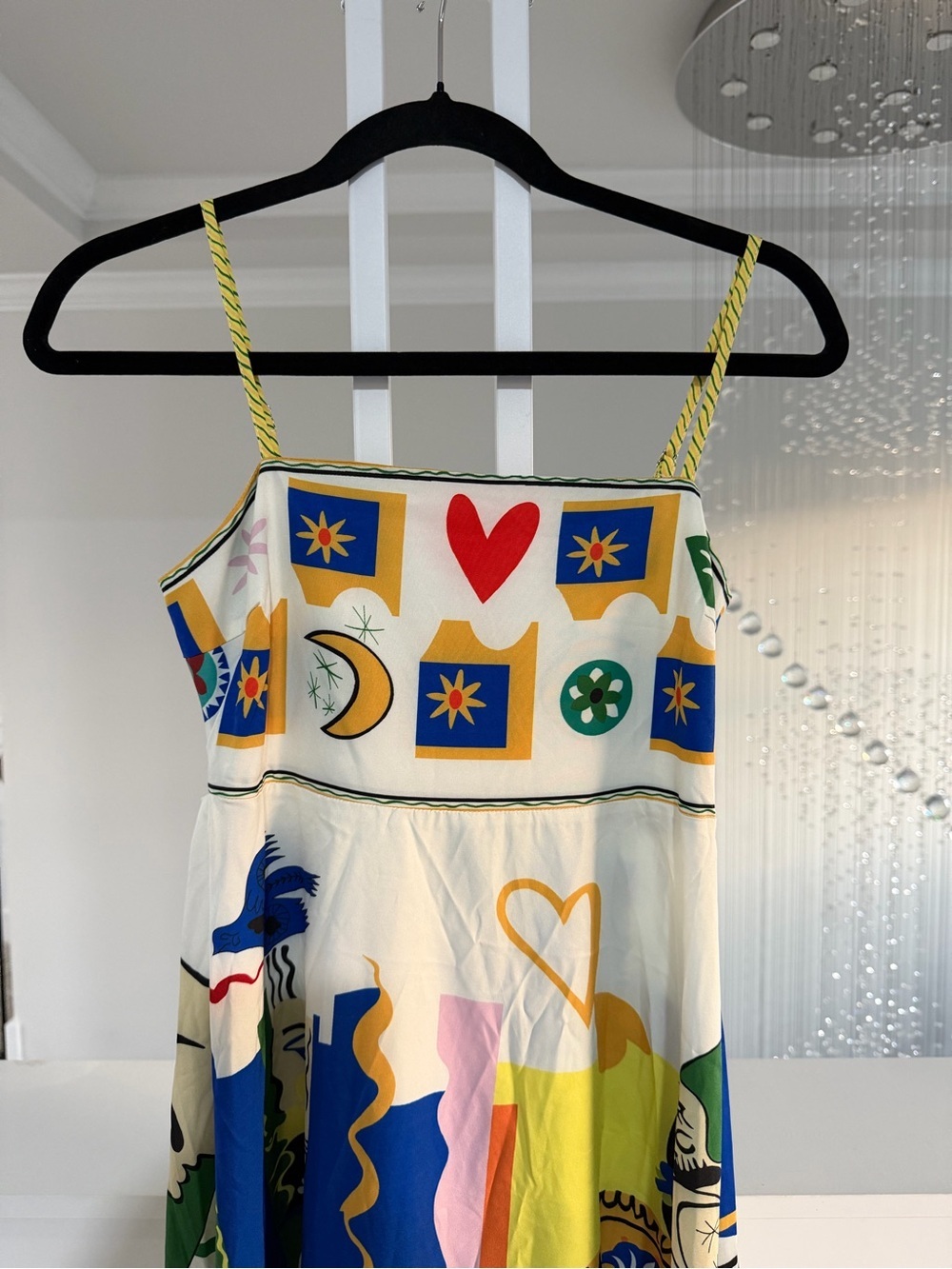 Commense Colorful Abstract Print Dress - Picture 4 of 7